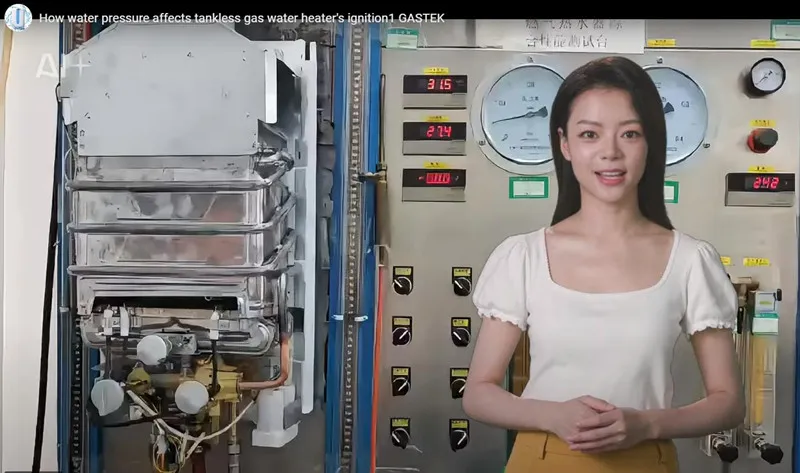 Како притисак воде утиче на паљење гасног бојлера без резервоара?